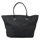 MCM Tote Bag Nylon Black Auth bs24480-2