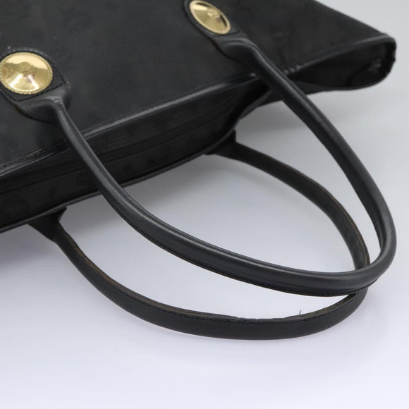 MCM Tote Bag Nylon Black Auth bs24480