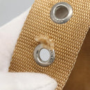 PRADA Shoulder Bag Nylon Orange Silver Auth bs24487-9