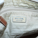 PRADA Shoulder Bag Nylon Orange Silver Auth bs24487-19