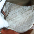 PRADA Shoulder Bag Nylon Orange Silver Auth bs24487-11