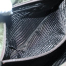 PRADA Shoulder Bag Nylon Khaki Silver Auth bs24489-23