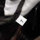 PRADA Shoulder Bag Nylon Khaki Silver Auth bs24489-11