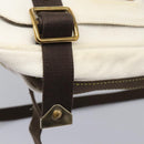 LOUIS VUITTON Antigua Buzas PM Shoulder Bag Canvas White M40042 Auth bs24492-20