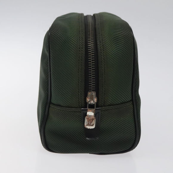 LOUIS VUITTON Taiga Parana Clutch Bag Epicea M30754 LV Auth bs24494