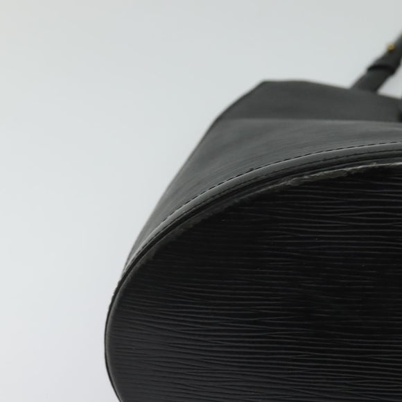 LOUIS VUITTON Epi Cluny Shoulder Bag Black M52252 LV Auth bs24496