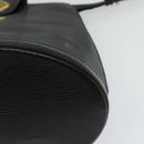 LOUIS VUITTON Epi Cluny Shoulder Bag Black M52252 LV Auth bs24496-11