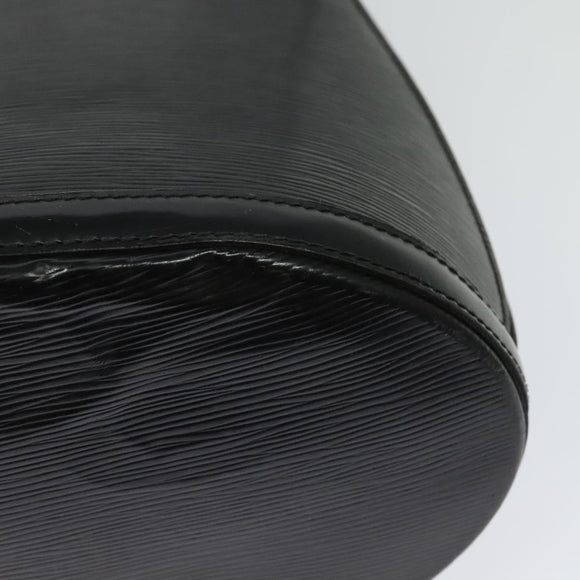 LOUIS VUITTON Epi Cluny Shoulder Bag Black M52252 LV Auth bs24496
