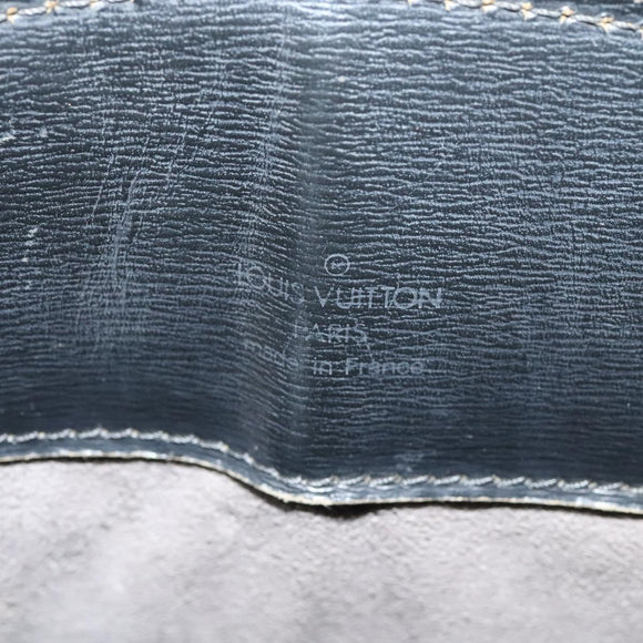 LOUIS VUITTON Epi Cluny Shoulder Bag Black M52252 LV Auth bs24496