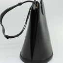LOUIS VUITTON Epi Cluny Shoulder Bag Black M52252 LV Auth bs24496-5