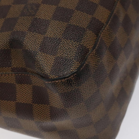 LOUIS VUITTON Damier Ebene Looping GM Shoulder Bag N51144 LV Auth bs24504