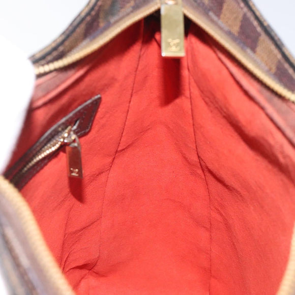 LOUIS VUITTON Damier Ebene Looping GM Shoulder Bag N51144 LV Auth bs24504