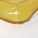 LOUIS VUITTON Monogram Vernis Thompson Street Bag Yellow M91071 LV Auth bs24506-15
