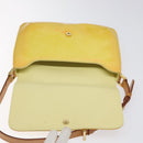 LOUIS VUITTON Monogram Vernis Thompson Street Bag Yellow M91071 LV Auth bs24506-10