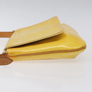 LOUIS VUITTON Monogram Vernis Thompson Street Bag Yellow M91071 LV Auth bs24506-4