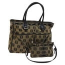 LOEWE Anagram Bag Canvas 2Set Navy Auth bs24508-1