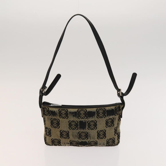 LOEWE Anagram Bag Canvas 2 Set Navy Auth bs24508