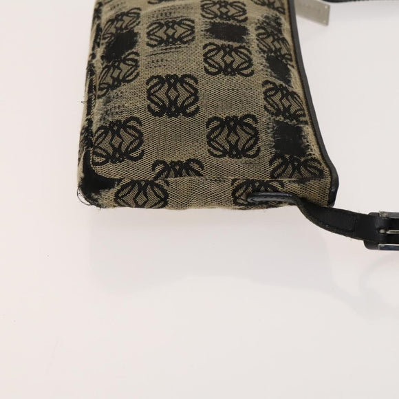 LOEWE Anagram Bag Canvas 2Set Navy Auth bs24508