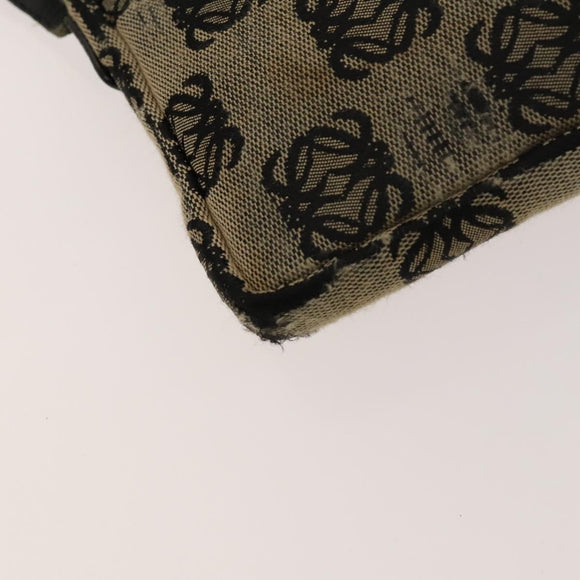 LOEWE Anagram Bag Canvas 2Set Navy Auth bs24508