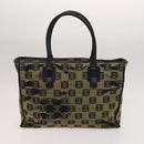 LOEWE Anagram Bag Canvas 2Set Navy Auth bs24508-3