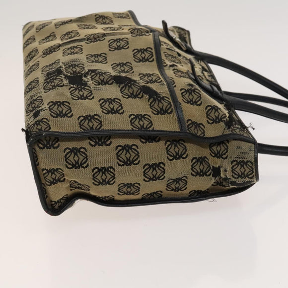 LOEWE Anagram Bag Canvas 2 Set Navy Auth bs24508