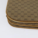 GUCCI Micro GG Supreme Shoulder Bag PVC Leather Beige 001 406 1780 Auth bs24523-12