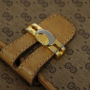 GUCCI Micro GG Supreme Shoulder Bag PVC Leather Beige 001 406 1780 Auth bs24523-18