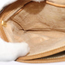 GUCCI Micro GG Supreme Shoulder Bag PVC Leather Beige 001 406 1780 Auth bs24523-19