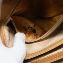GUCCI Micro GG Supreme Shoulder Bag PVC Leather Beige 001 406 1780 Auth bs24523-12