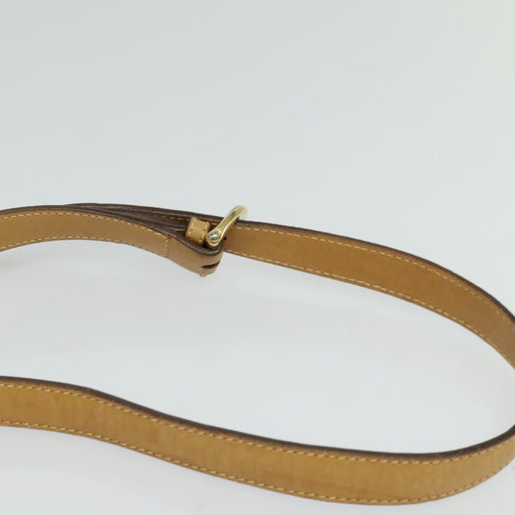 GUCCI Micro GG Supreme Shoulder Bag PVC Leather Beige 001 406 1780 Auth bs24523