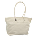 GUCCI Shoulder Bag Nylon White 002 123 0456 Auth bs24524-1