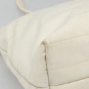 GUCCI Shoulder Bag Nylon White 002 123 0456 Auth bs24524-14