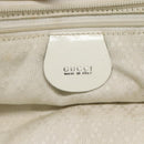 GUCCI Shoulder Bag Nylon White 002 123 0456 Auth bs24524-17