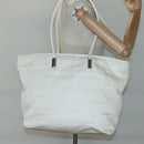 GUCCI Shoulder Bag Nylon White 002 123 0456 Auth bs24524-21