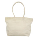 GUCCI Shoulder Bag Nylon White 002 123 0456 Auth bs24524-2