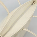 GUCCI Shoulder Bag Nylon White 002 123 0456 Auth bs24524-6