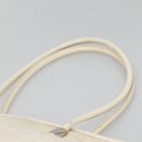 GUCCI Shoulder Bag Nylon White 002 123 0456 Auth bs24524-8