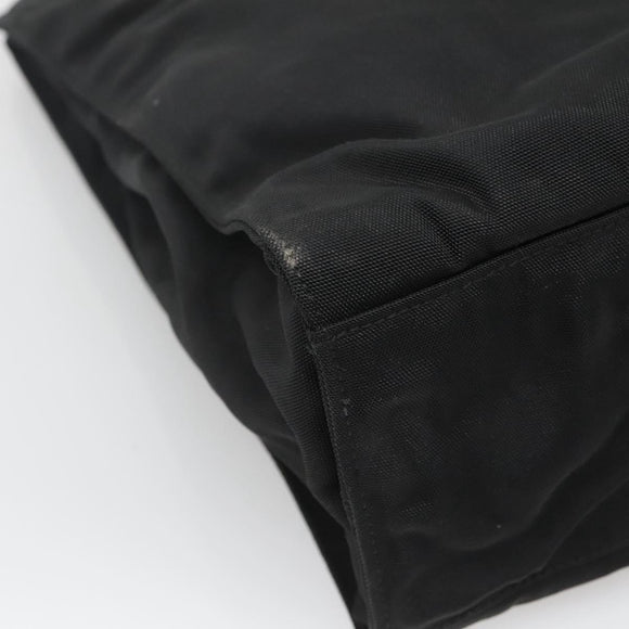 GUCCI Hand Bag Nylon Outlet Black 002 1028 Auth bs24525