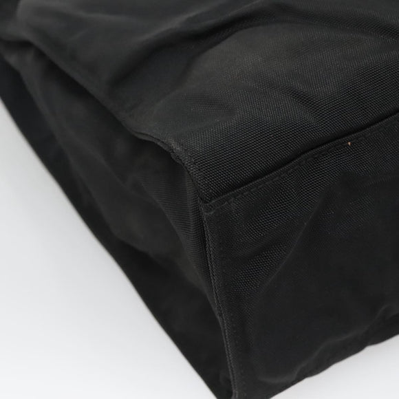 GUCCI Hand Bag Nylon Outlet Black 002 1028 Auth bs24525