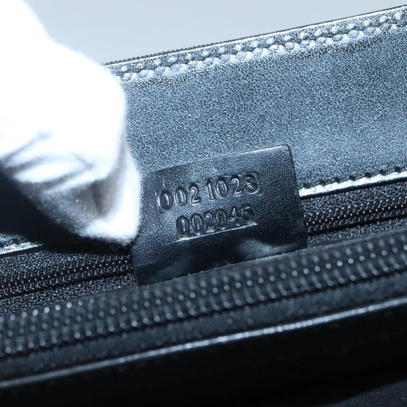 GUCCI Hand Bag Nylon Outlet Black 002 1028 Auth bs24525