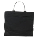 GUCCI Hand Bag Nylon Outlet Black 002 1028 Auth bs24525-2