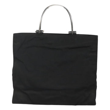GUCCI Hand Bag Nylon Outlet Black 002 1028 Auth bs24525 - 0