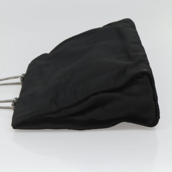 GUCCI Hand Bag Nylon Outlet Black 002 1028 Auth bs24525