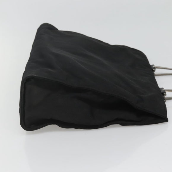 GUCCI Hand Bag Nylon Outlet Black 002 1028 Auth bs24525