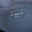 CHANEL Hand Bag Suede Red CC Auth bs24533-17