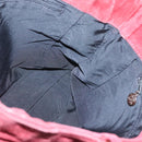 CHANEL Hand Bag Suede Red CC Auth bs24533-18