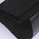 GUCCI Bamboo Hand Bag Nylon 2way Black Silver 000 2058 0509 5 Auth bs24539-9