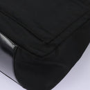 GUCCI Bamboo Hand Bag Nylon 2way Black Silver 000 2058 0509 5 Auth bs24539-14