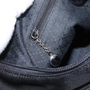 GUCCI Bamboo Hand Bag Nylon 2way Black Silver 000 2058 0509 5 Auth bs24539-22