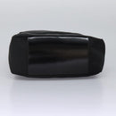 GUCCI Bamboo Hand Bag Nylon 2way Black Silver 000 2058 0509 5 Auth bs24539-5